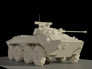 Armored personnel carrier BTR-90 3D 모델