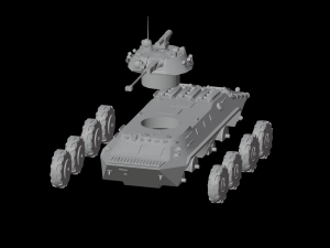 Armored personnel carrier BTR-90 3D 모델