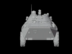 Armored personnel carrier BTR-90 3D Model