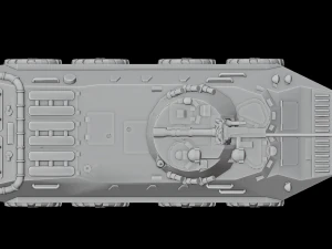 Armored personnel carrier BTR-90 3D Model