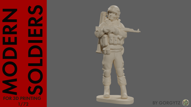 Modern soldiers 3D 模型 .c4d .max .obj .3ds .fbx .stl .blend 