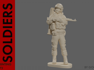 Modern soldiers 3D Модель