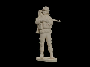 Modern soldiers 3D Model