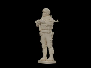 Modern soldiers 3D Model