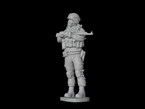 Modern soldiers 3D Model