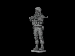 Modern soldiers 3D Model