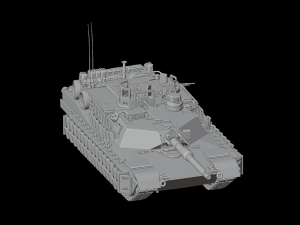MBT M1A2 ABRAMS TUSK 2 Model 3D