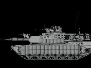 MBT M1A2 ABRAMS TUSK 2 Model 3D