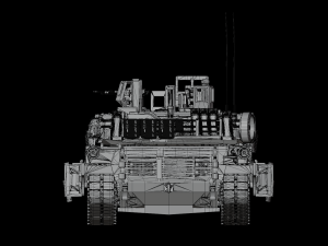 MBT M1A2 ABRAMS TUSK 2 Model 3D