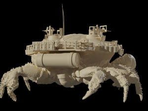 BIOTANK CRAB 3Dモデル