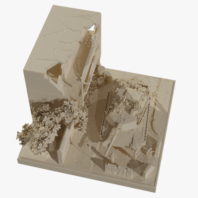 Diorama ARAD CASE 3D Модель .c4d .max .obj .3ds .fbx .stl .blend 