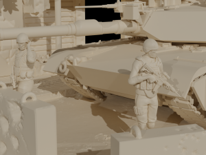Diorama ARAD CASE 3D Модель