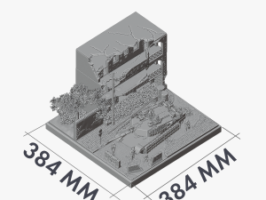 Diorama ARAD CASE 3D Модель