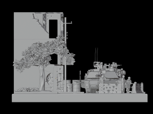 Diorama ARAD CASE 3D Модель