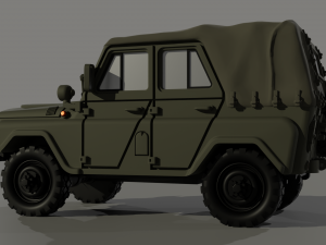 UAZ 469 3D 모델
