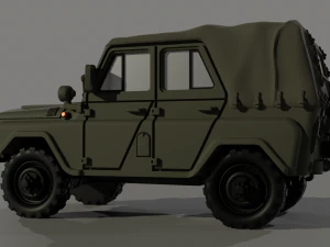 UAZ 469 3D Model