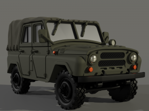 UAZ 469 3D 모델