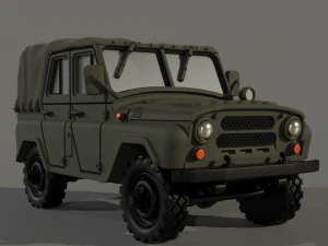 UAZ 469 3D Model