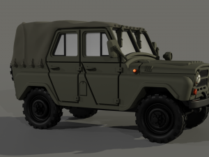 UAZ 469 3D 모델