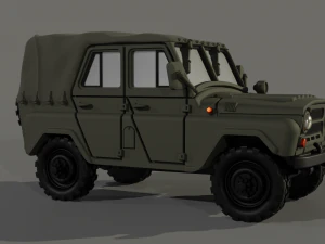 UAZ 469 3D Model