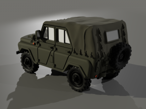 UAZ 469 3D 모델