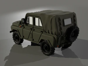 UAZ 469 3D Model