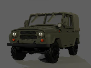 UAZ 469 3D Model