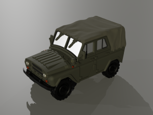 UAZ 469 3D 모델