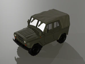 UAZ 469 3D Model