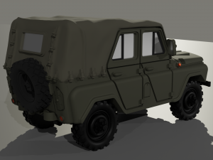 UAZ 469 3D 모델