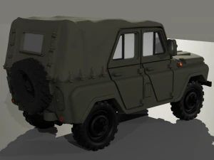 UAZ 469 3D Model