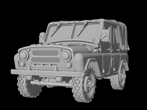 UAZ 469 3D 모델