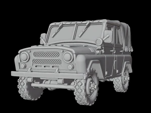 UAZ 469 3D Model