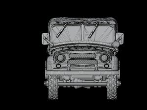 UAZ 469 3D 모델