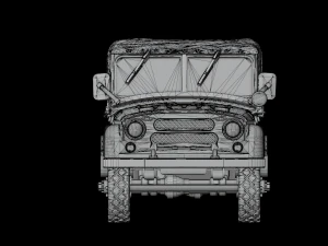 UAZ 469 3D Model