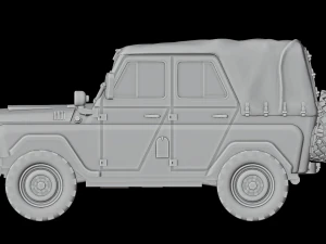 UAZ 469 3D Model