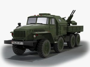 GUNTRAK URAL-4320 8X8 3D Model