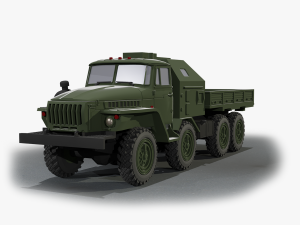URAL-4320 8X8 Modelo 3D