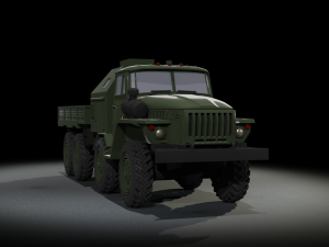 URAL-4320 8X8 Modelo 3D