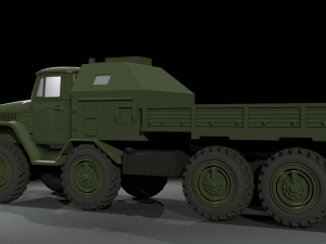 URAL-4320 8X8 Modelo 3D