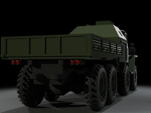 URAL-4320 8X8 Modelo 3D
