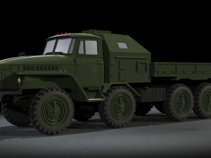 URAL-4320 8X8 Modelo 3D