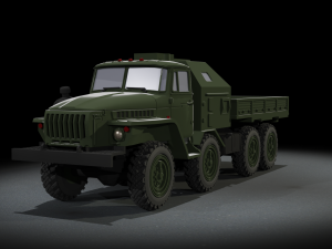 URAL-4320 8X8 Modelo 3D