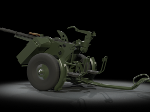 ZPU-2 ANTI AIR Model 3D