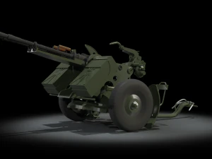 ZPU-2 ANTI AIR 3D Model