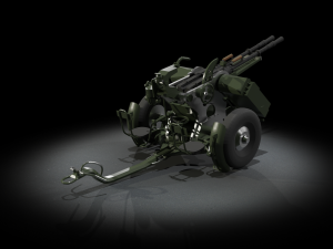 ZPU-2 ANTI AIR Model 3D