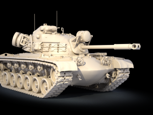 M48A1 3D Принт Модель