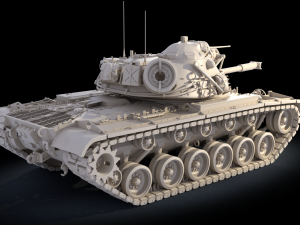 M48A1 3D Принт Модель
