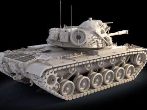 M48A1 3D Print Model