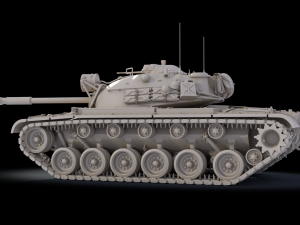 M48A1 3D Принт Модель